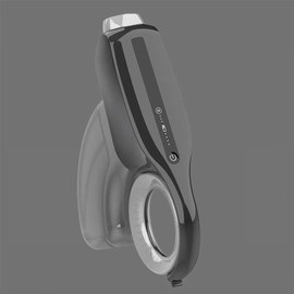 Spray Gun Handheld Electric Rechargeable Wireless Blue Light Spray Gun for Indoor Black 540ML