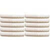 10pcs Double Tooth Comb Detangling Prevent Static Lightweight Wide Fine