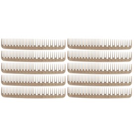 10pcs Double Tooth Comb Detangling Prevent Static Lightweight Wide Fine Teeth Hair Comb for Curly Long Wet Dry Hair