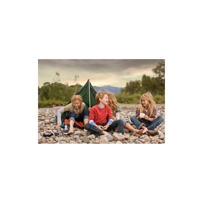 Mosquitno Natural, Citronella, Waterproof, Mosquito Repellent Wristbands, Kids, 5-Pack, Red/Orange/Green/Navy/Yellow