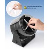 EasyAcc Small Turbo Desk Fan 6000mAh, Max 24 Hours Work