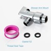 OFFO Shower Head Holder All Metal for Handheld Shower Head,