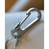 tikey Stainless Steel Key chain,Key Clips for car,Anti-Lost Quick Release