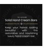 Moisturising Solid Hand Cream Bars | For Dry & Sensitive