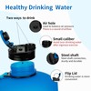 TOOFEEL 2 Litre Water Bottle - Drinking Bottle 2 L