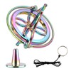 Gyroscope Toy, Colorful Metal Anti Gravity Spinning Fingertip Gyroscope Balance