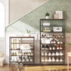 YATINEY 8 Tier Shoe Rack, Shoe Storage Organizer, Large Capacity
