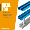 POWERTEC 71168-P2V T-Track Hold Down Clamp, 5-1/2" L x 1-1/8"