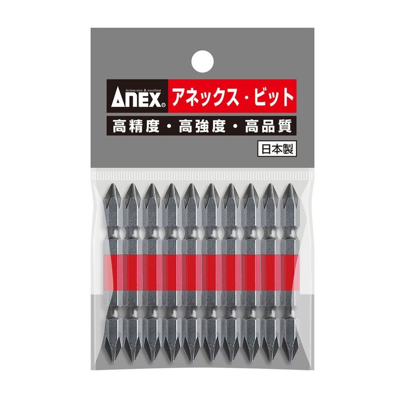 ANEX AC-14M Color Bit Double-Ended +1 x 65 Bag of