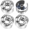 CustomyLife 4Pcs Single Needle Sewing Machine Bobbin Case for Juki