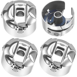 CustomyLife 4Pcs Single Needle Sewing Machine Bobbin Case for Juki DDL-5550 DDL-8100 DDL-8300 DDL-8500 DDL-8700, Front Loading #B1837-012-0A0