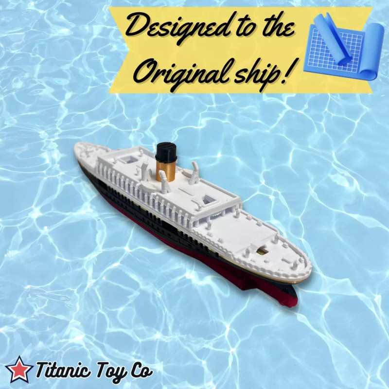 RMS Nomadic Model Ship 6" Long Assembled Titanic Toys For