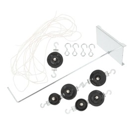 Gatuida Pulley Block Kit for Physics Experiments Mechanics System for Classroom Learning Essential Educational Tool for Students Science Labs