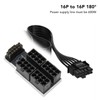 ATX 4 8P Up Angled Adapter 32P To 16P 600W