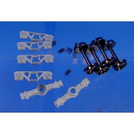 Wiseman Model Services HO ROLLER BEARING SPRUNG TRUCKS WITH INTERMOUNTAIN WHEELS WISEMAN MODELS GC603