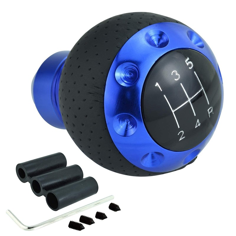 Lunsom PU Shift Knob 5 Speed Ball Shift Knob General