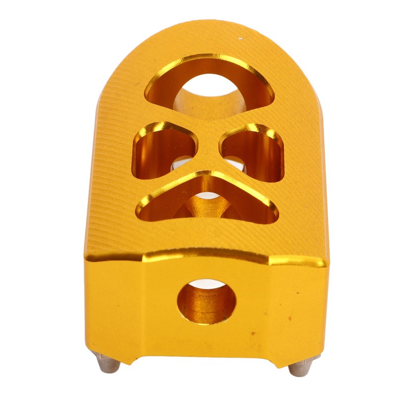 Motorcycle Gear Shifter Peg 360° Roating Anti Slip Golden Shift