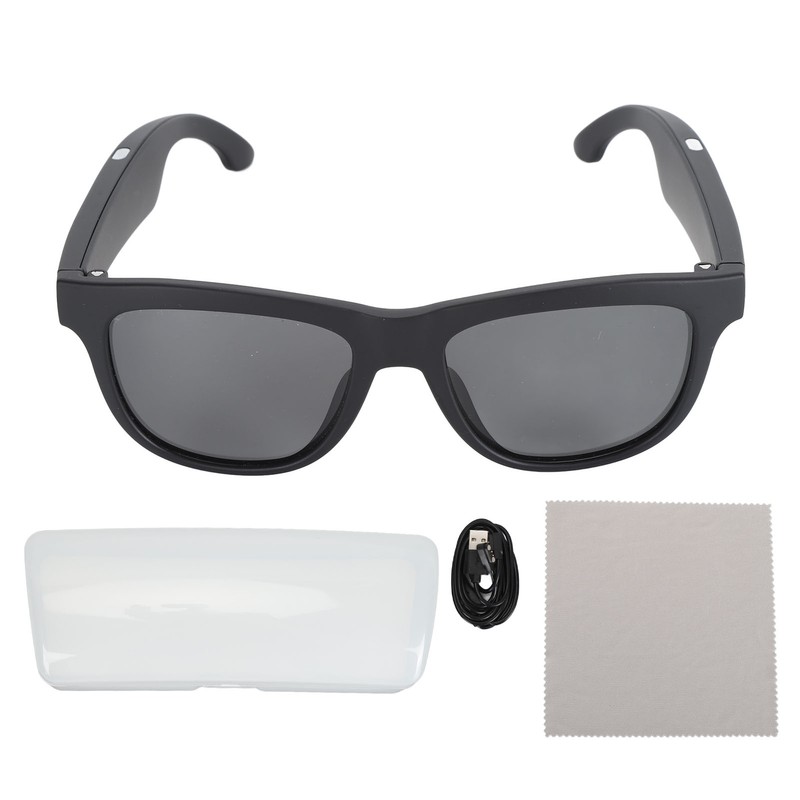 Bluetooth 5.0 Smart Audio Glasses UV400 Protection Handfree Calling 7H