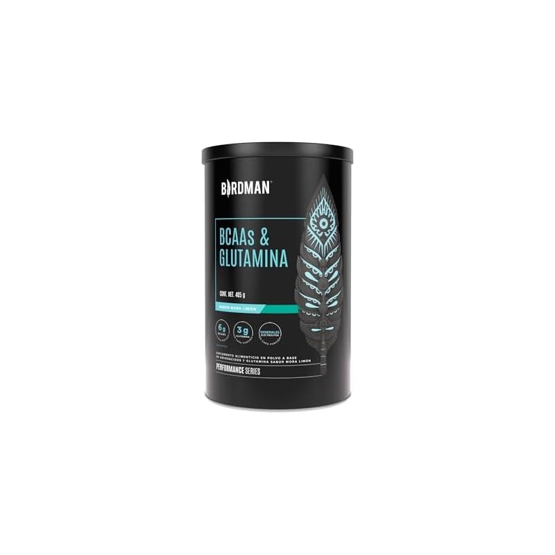 Birdman BCAAs + L-Glutamina Ratio 2:1:1 100% Vegetal, 0 Carbohidratos