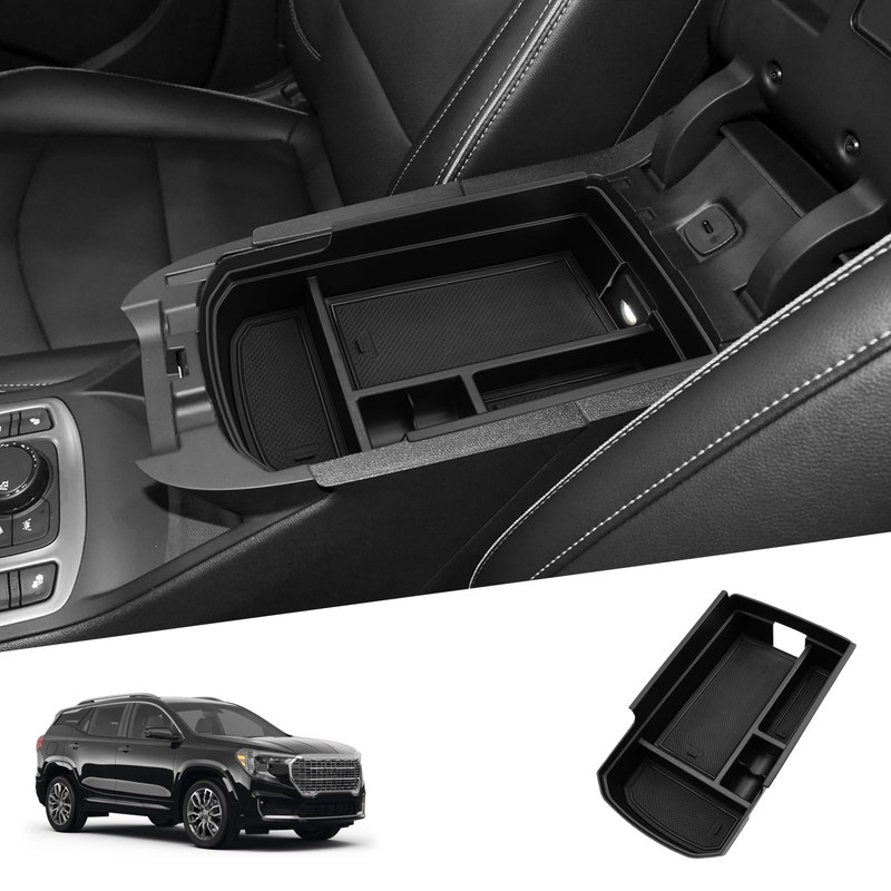 SHAOHAO 2024 GMC Terrain Center Console Organizer for 2018-2024 GMC