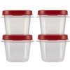 Utensilux Food Storage Containers, Half Cup Food Storage Containers, 9