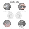 Self Adhesive Telescopic Rod Holder,Mounted-Free Shower Curtain Pole Support,No Drilling