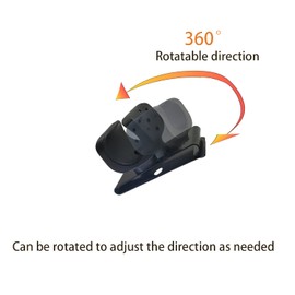 YIUWLMN 2Pcs Cap Flashlight Holder Soft Rubber Material Flashlight Holder Quick Release Flashlight Mount Easy to Snap on The Holder on The Hat