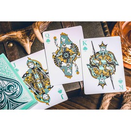 Classic Magic Poker Cards Playing Cards,Classic Trick Cards for Beginner to Professional,Magic Tricks Tool for Party and Game (Cyan)