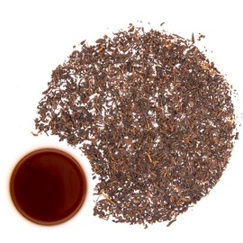 Shou Pu-Erh Tea Xiaoqing Mandarin from Guangdong, China | Traditional Chinese Pu-erh Tea Aged in Mandarin (50g)