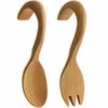 Nagao Sao Tree Baby Spoon Baby Fork Set 3.3" Wooden