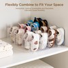 HBlife Clear Acrylic Kids Shoe Rack for Closet Organizers and