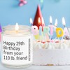 RIZOOCE Best Friend Birthday Gifts for Women, Funny 30th, 40th,