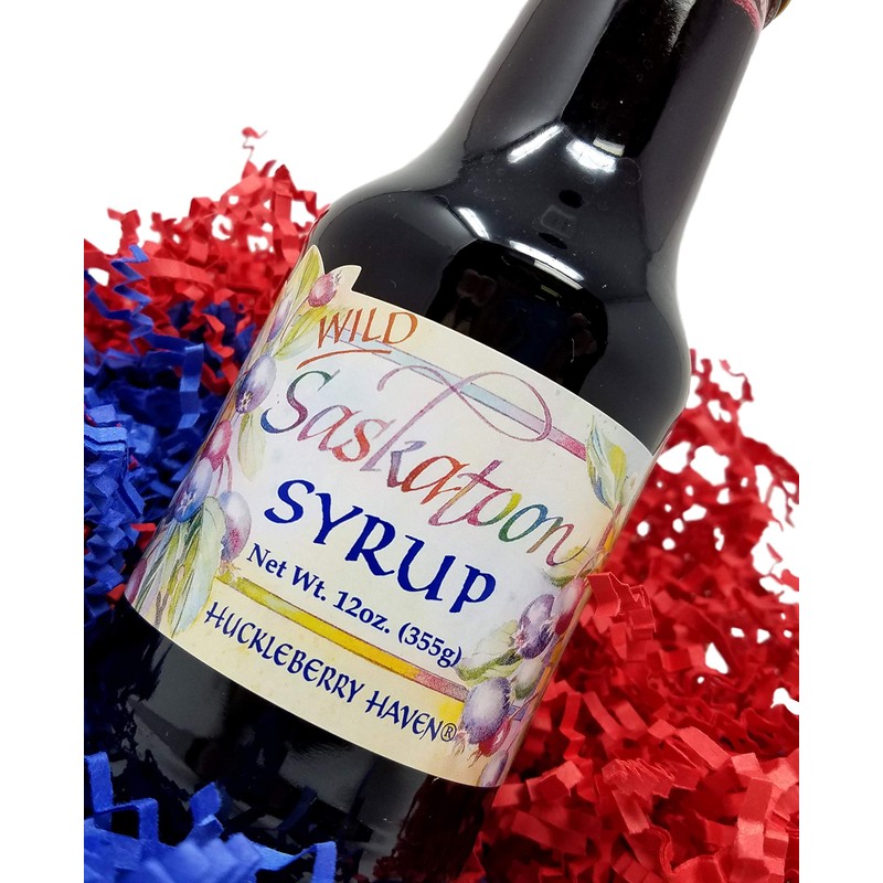 Taste the Wilderness Wild Saskatoon Syrup 12 oz