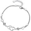925 Sterling Silver Bracelet for Women Simple Adjustable Bangle Bracelets
