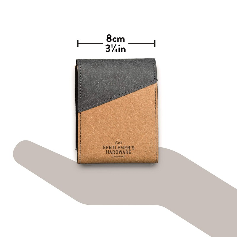 GENTLEMEN'S HARDWARE 748060 Manicure Set, Recycled Leather