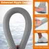 AIYOYOLIFE 79.9 in Dishwasher Drain Hose Extension with 2 Clamps