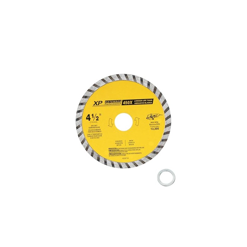 DW4701 Diamond Blade for Dewalt Angle Grinder, 4-1/2-inch 7/8-Inch Arbor