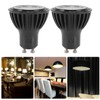 2PCS GU10 Spotlight Bulb 3000K 7W Warm Light LED Bulb