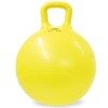 Jamara 460457 - Palla per saltare Smile giallo 450mm -