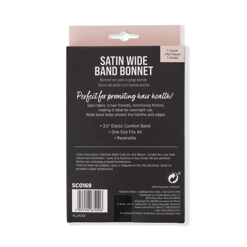 Salon Care Wide Band Bonnet