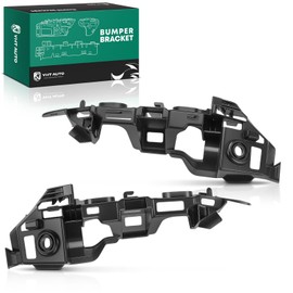 YHTAUTO Front Left and Right Bumper Cover Retainers Compatible with Volkswagen Golf SportWagen 2015-2017, Golf Alltrack 2017-2018, GTI 2015-2018, Driver and Passenger Side Bumper Brackets, 2-PC