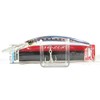 Yo-Zuri Crystal Minnow Deep Diver Lure, Holographic Sardine, 4-3/8-Inch