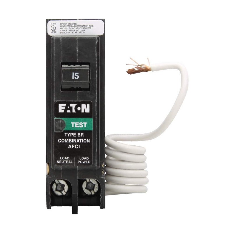 Eaton BRN115AF Br Combo Afci, 1p, 15a, 10kaic, Pigtail