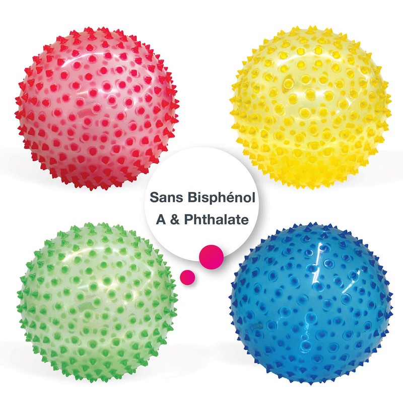 Edushape – Ed 705175 – Ball-Spiel – Sinneswahrnehmungen Transparente Bälle