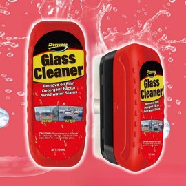 Doeyvose Car Glass Oil Film Cleaning Brush, Car Windshield Oil Film Remover, Rainy Day Anti-fog Cleaning Glass Brush, Universal Car Cleaning Tool