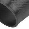 Turbo Air Intake Pipe Funnel Kit Universal Rubber Carbon Fiber