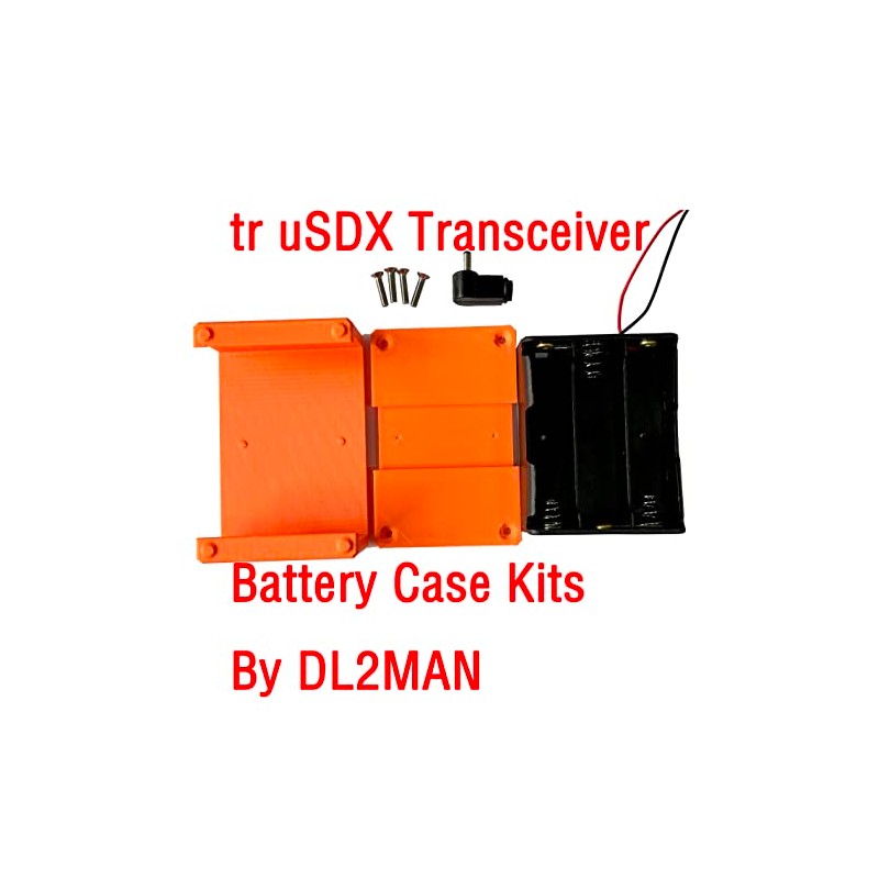 tr uSDX Transceiver usdx Battery Case Kits by DL2MAN