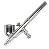 Professional Dual-Action Airbrush Kit, 0.2/0.3/0.5mm Nozzles, Gravity Feed Spray Gun