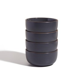 Our Place Soup Bowls - Set of Four 6” Handcrafted Ceramic Bowls | Versatile for Soups, Oats, & Desserts | Chip-Resistant, Restaurant-Grade | Stackable & Space-Saving | Char