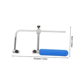 Operitacx Schmuck Making Saw Bogen Armbandbiegewerkzeug Sägebogen Zum Selbermachen Handsägebogen Für Die Holzbearbeitung Klappbare Bogensäge U-förmige Bügelsäge Schmucksäge Rostfreier Stahl